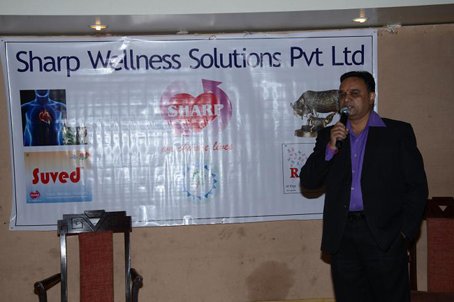 sharp launching speech